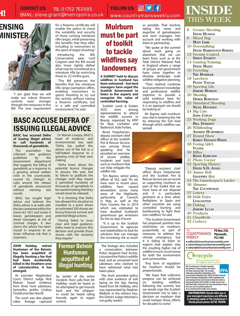 Countryman's Weekly Preview Pages