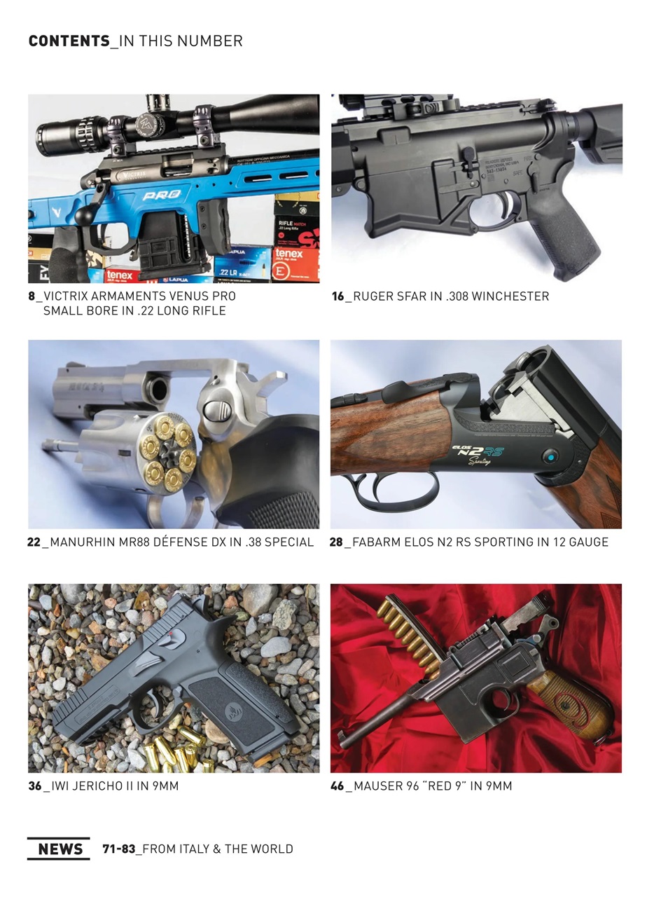 GUNS: The Italian Way Magazine Preview Pages