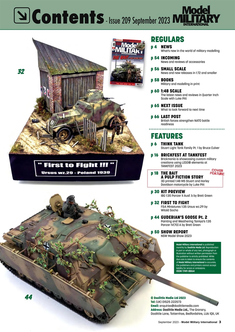 Model Military International Preview Pages