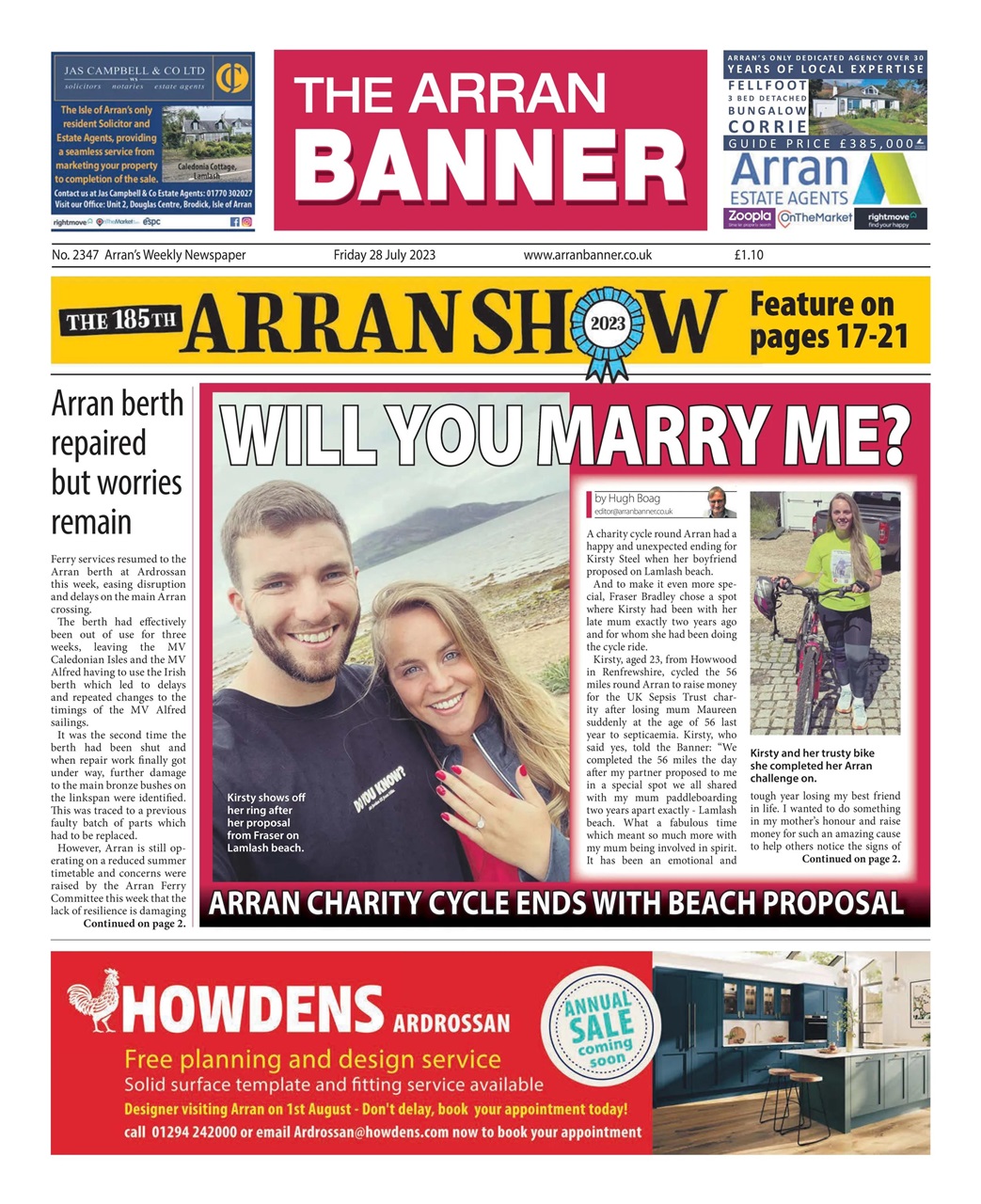 Arran Banner Preview Pages