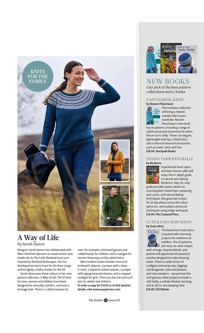 The Knitter Preview Pages