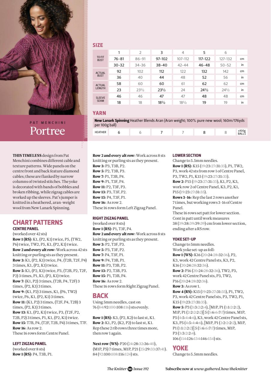 The Knitter Preview Pages