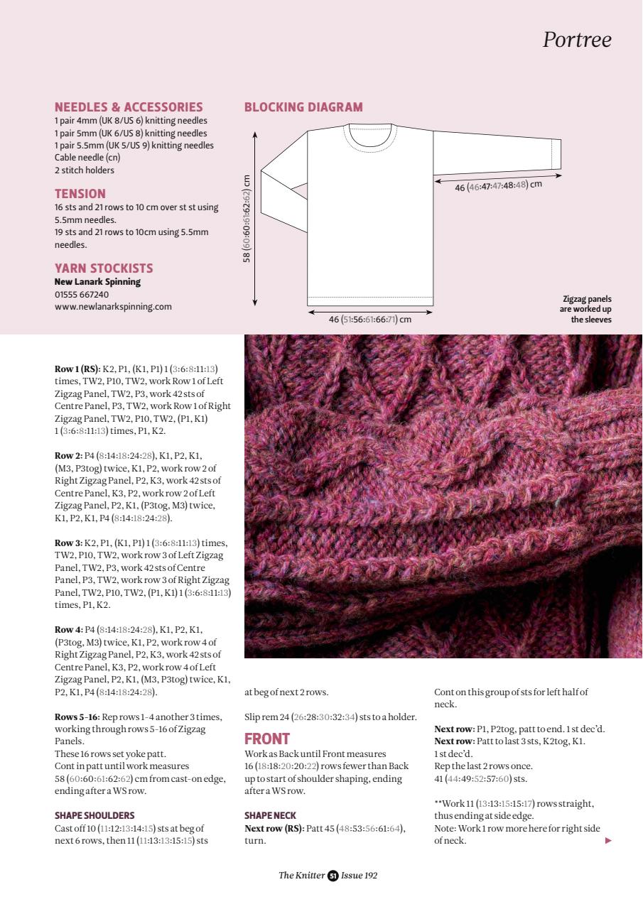 The Knitter Preview Pages