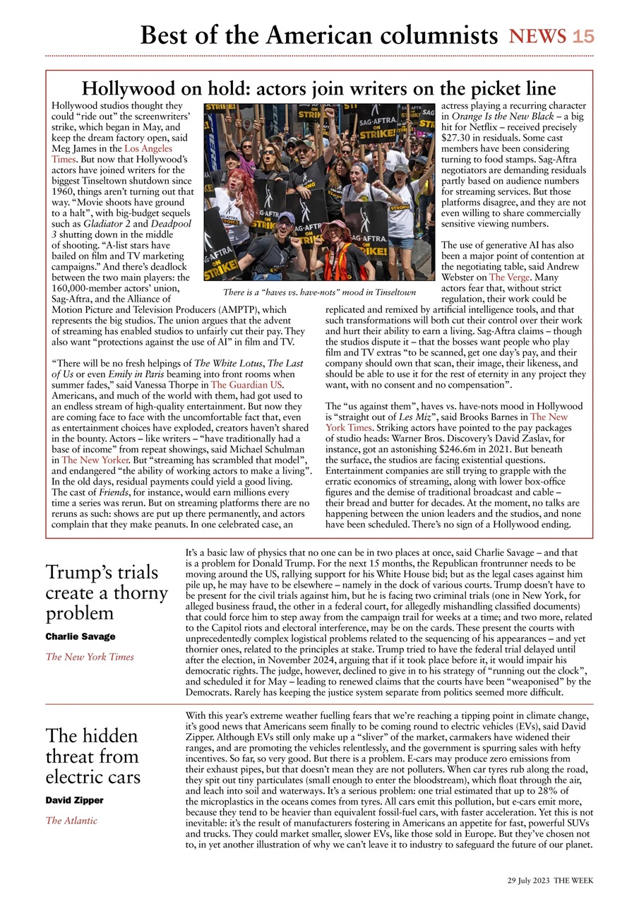 The Week Preview Pages