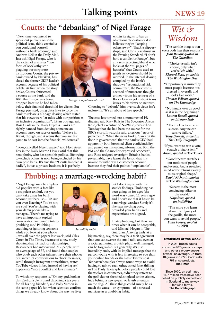 The Week Preview Pages