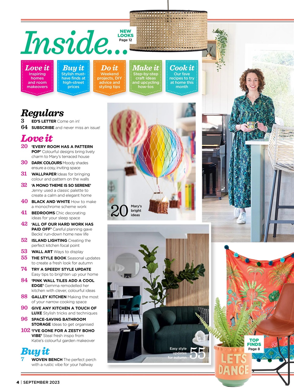 Style at Home Preview Pages