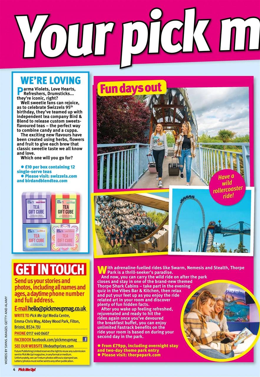 Pick Me Up Preview Pages