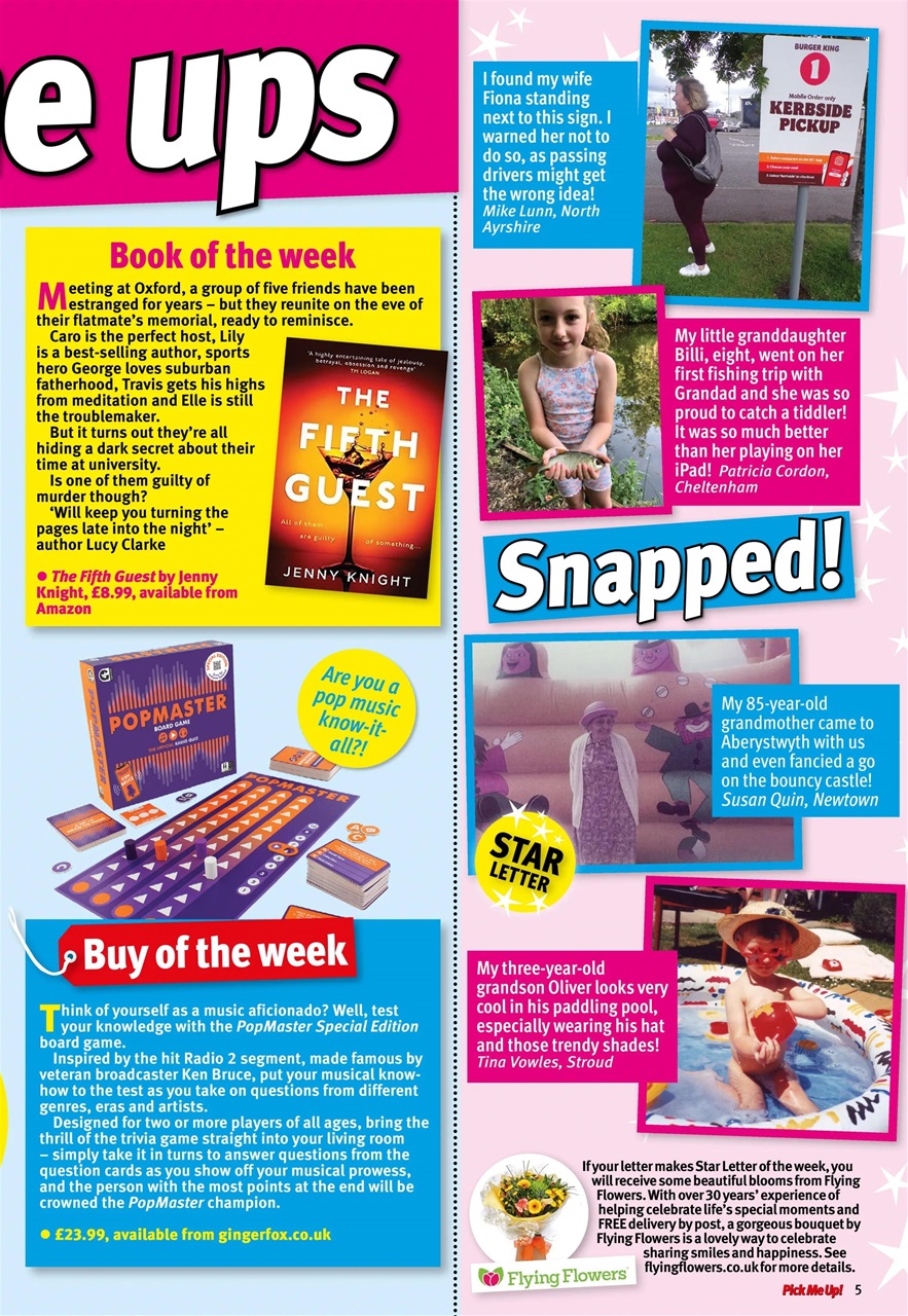 Pick Me Up Preview Pages