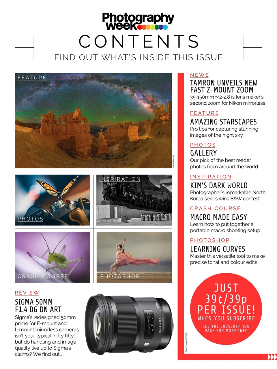 Photography Week Preview Pages