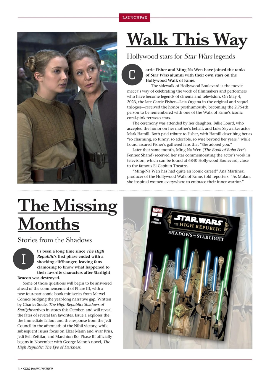 Star Wars Insider Preview Pages