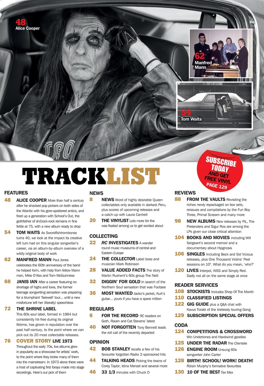 Record Collector Preview Pages