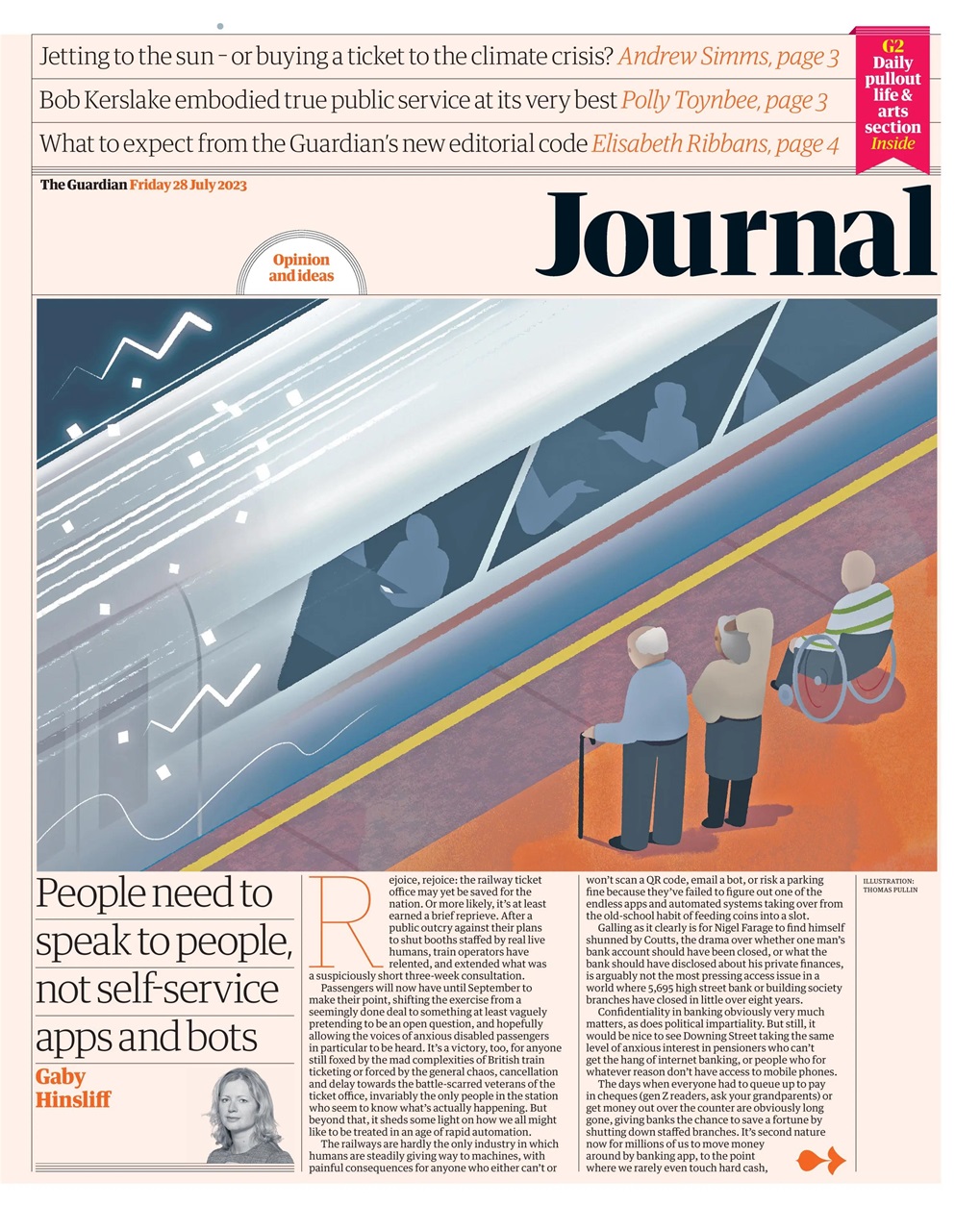 The Guardian Newspaper Preview Pages