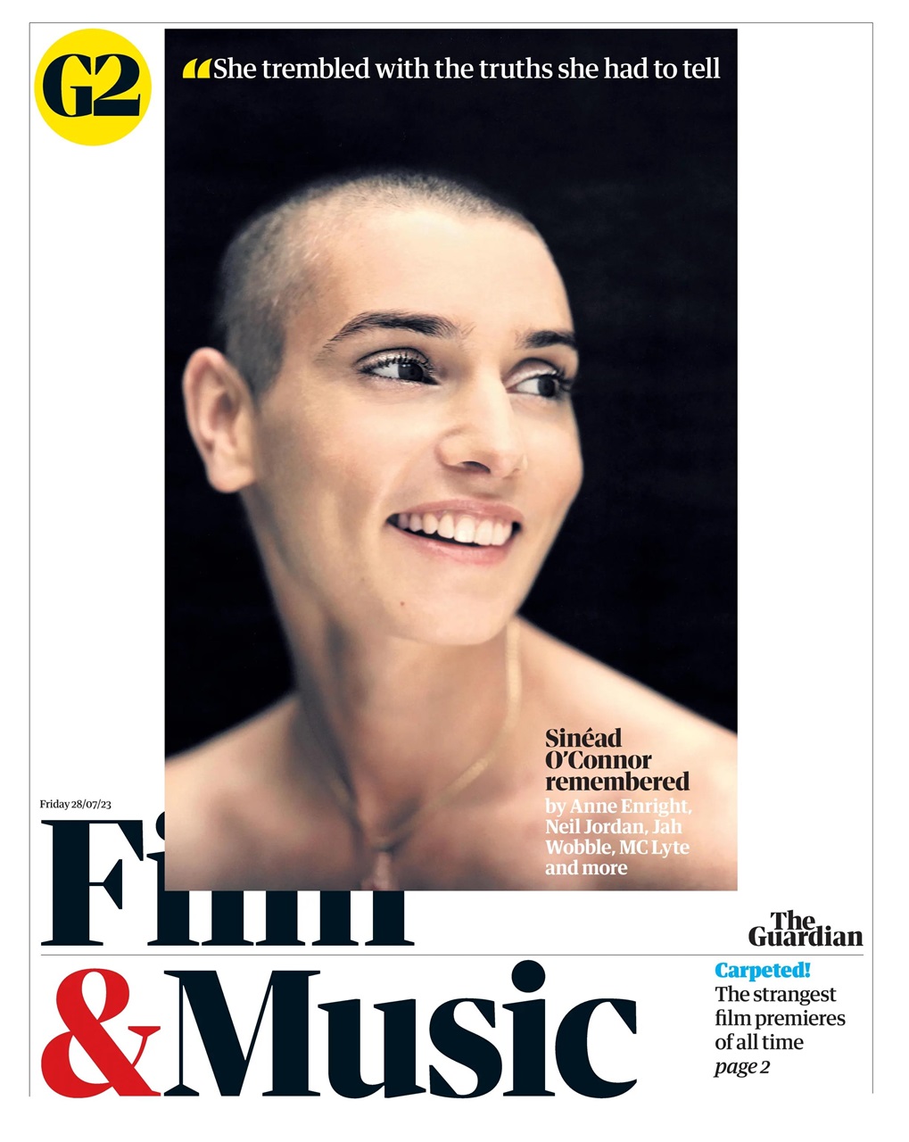 The Guardian Newspaper Preview Pages