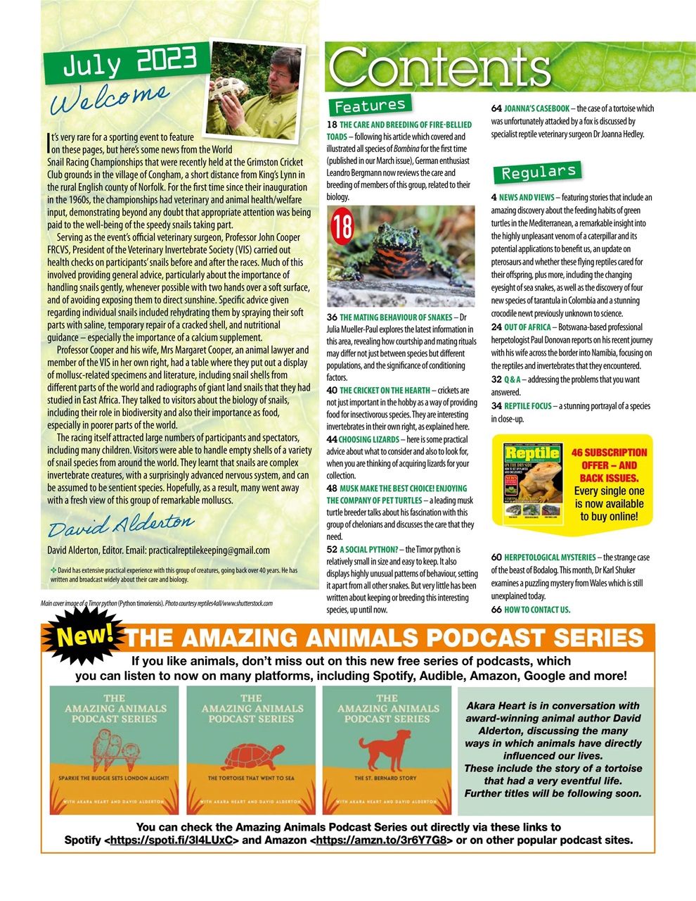 Practical Reptile Keeping Preview Pages