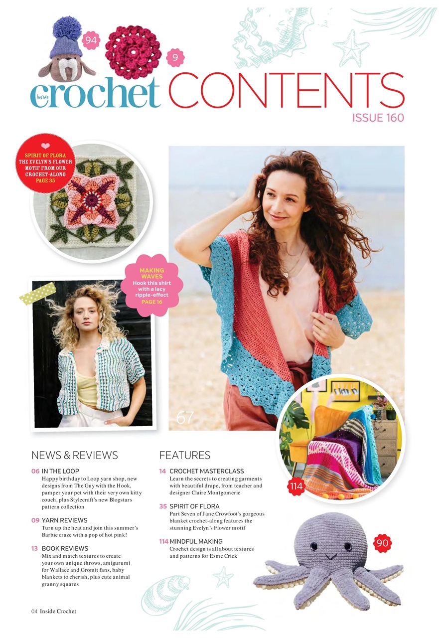Inside Crochet Preview Pages