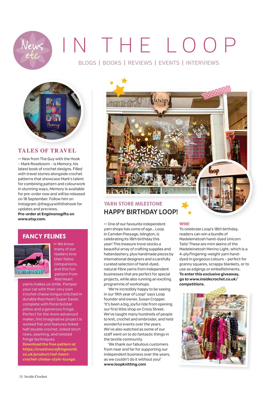 Inside Crochet Preview Pages