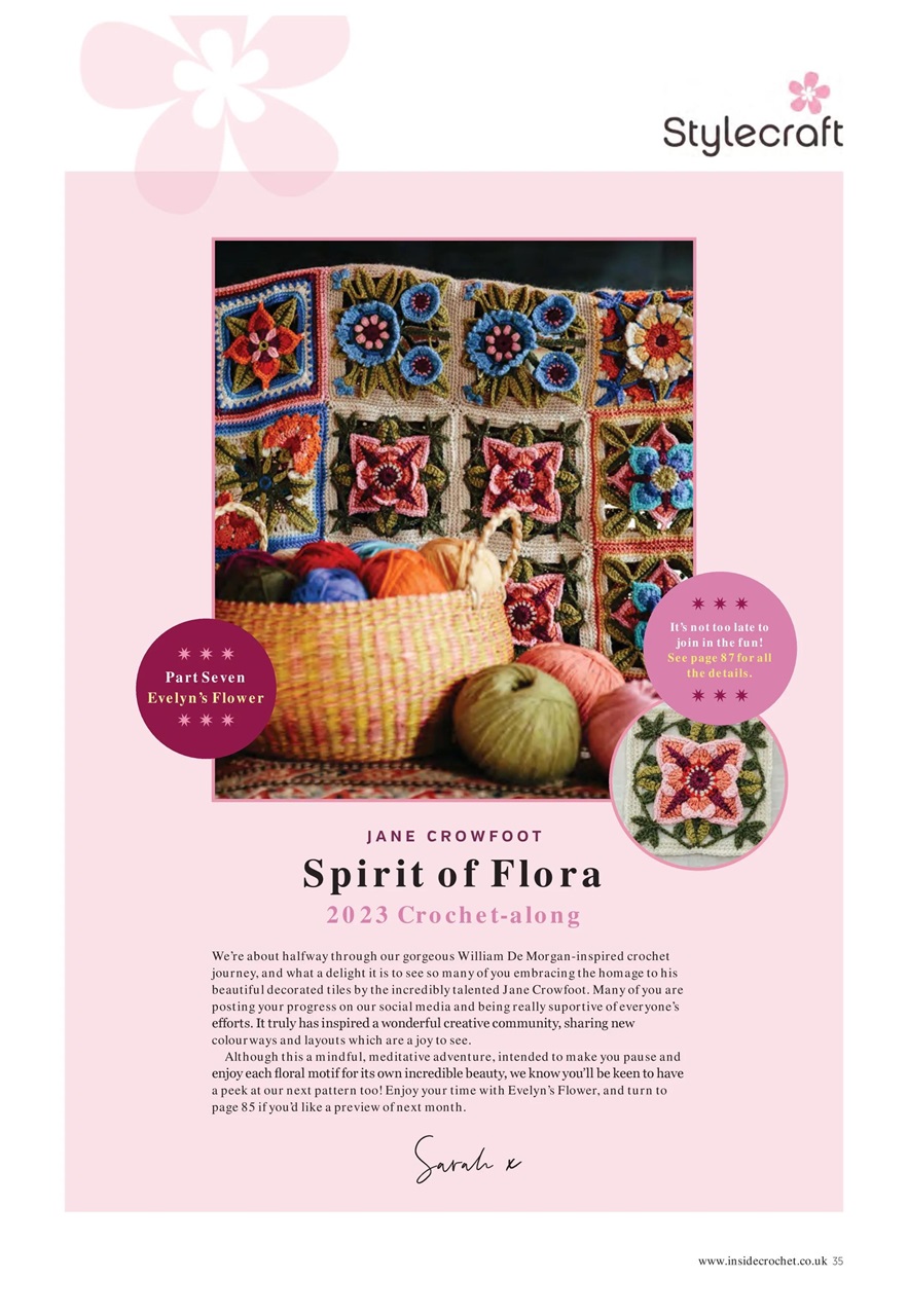 Inside Crochet Preview Pages