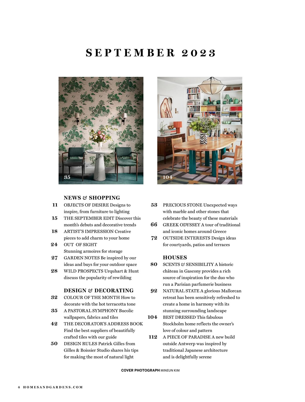 Homes & Gardens Preview Pages