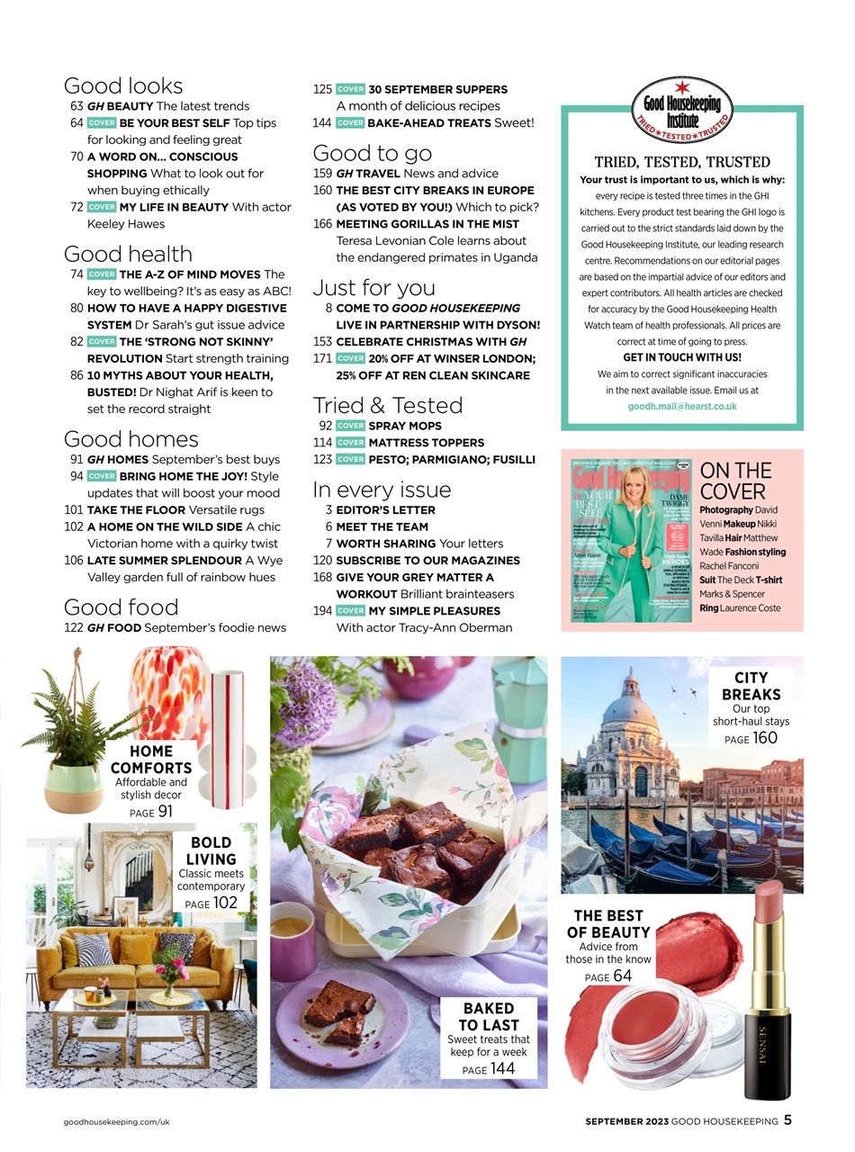 Good Housekeeping Preview Pages