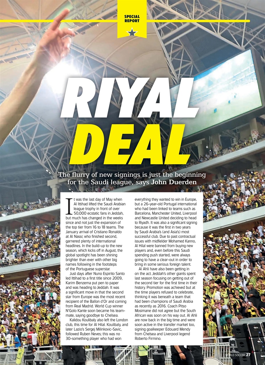 World Soccer Preview Pages