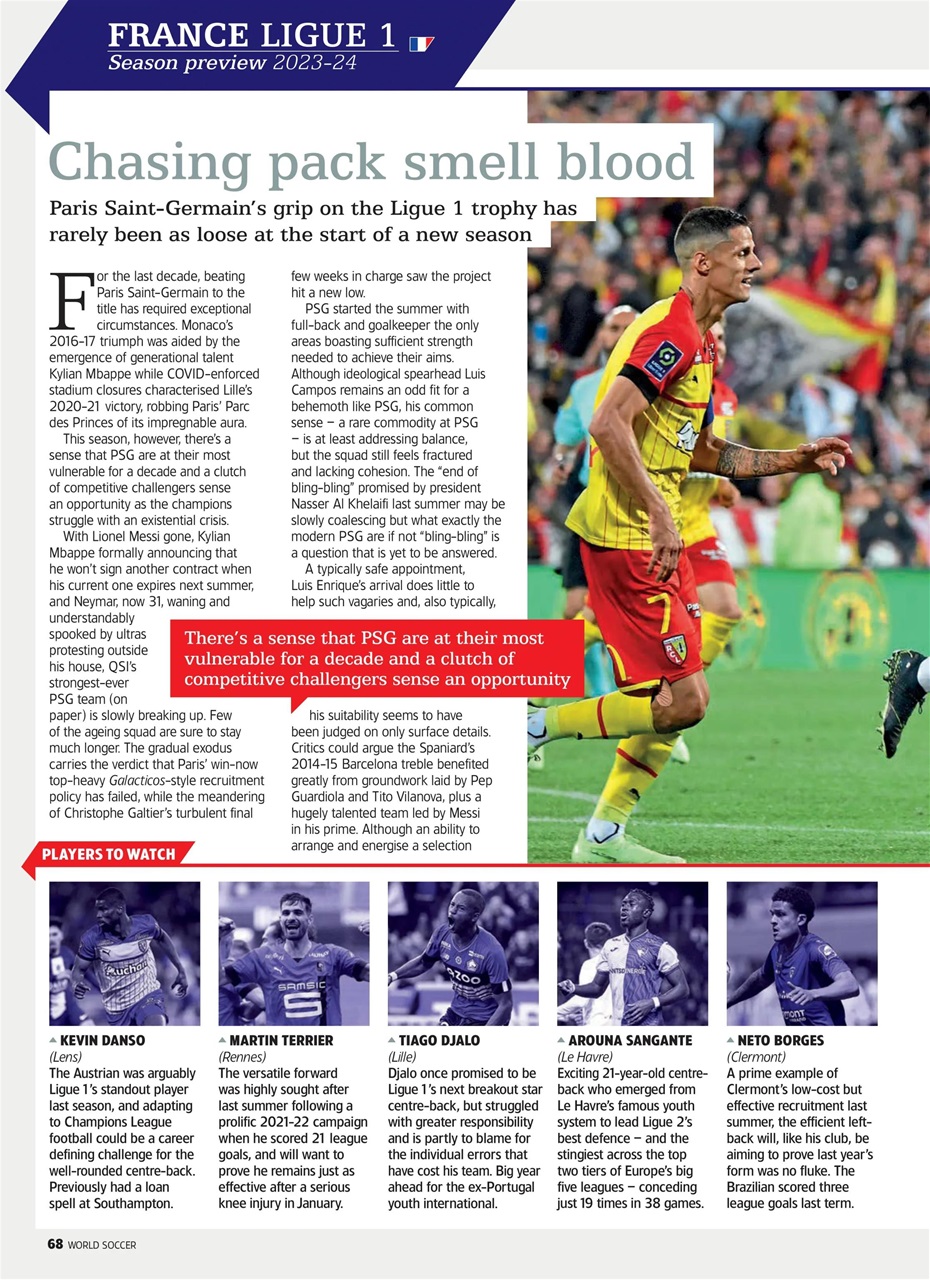 World Soccer Preview Pages