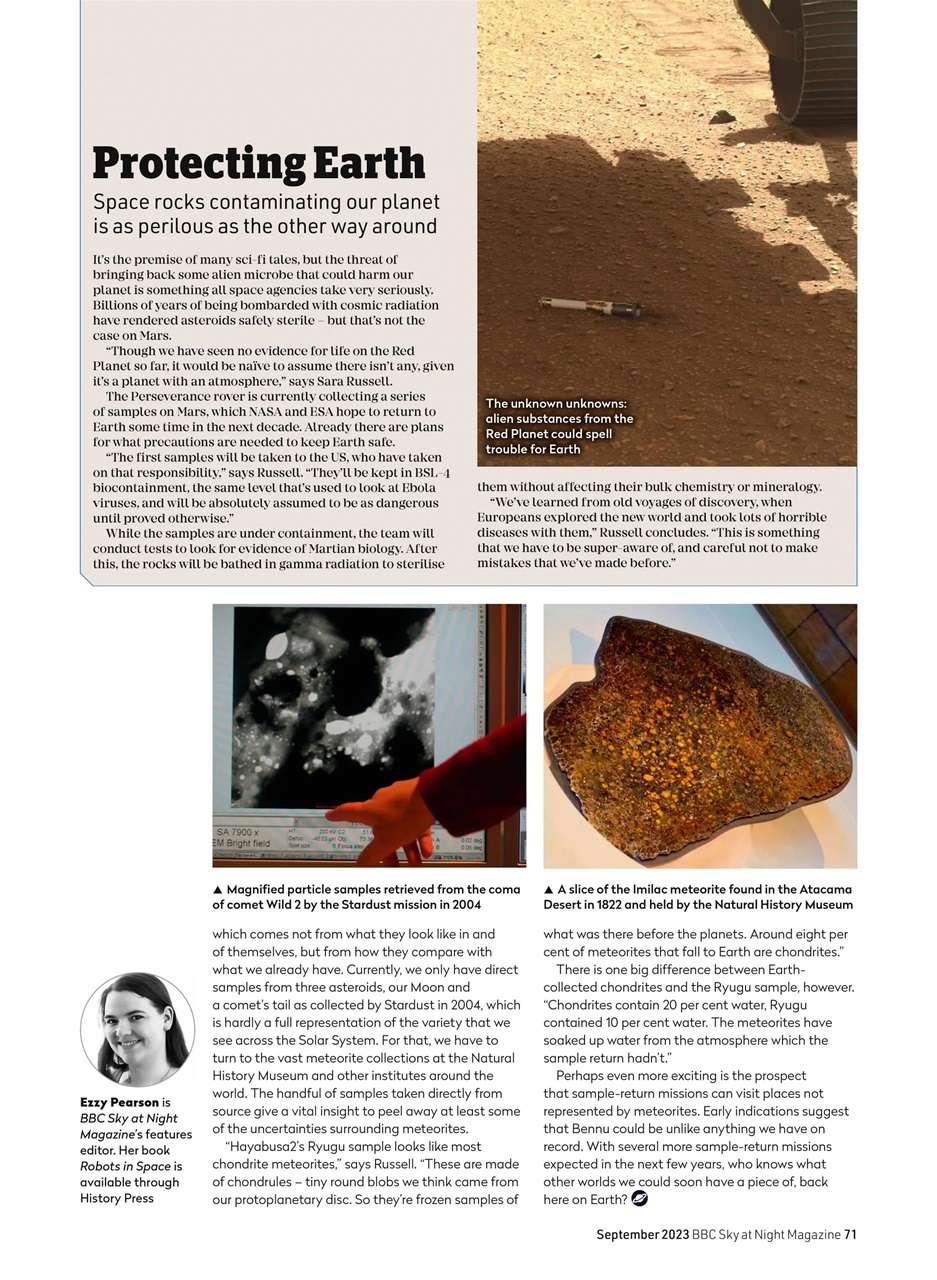 BBC Sky at Night Magazine Preview Pages