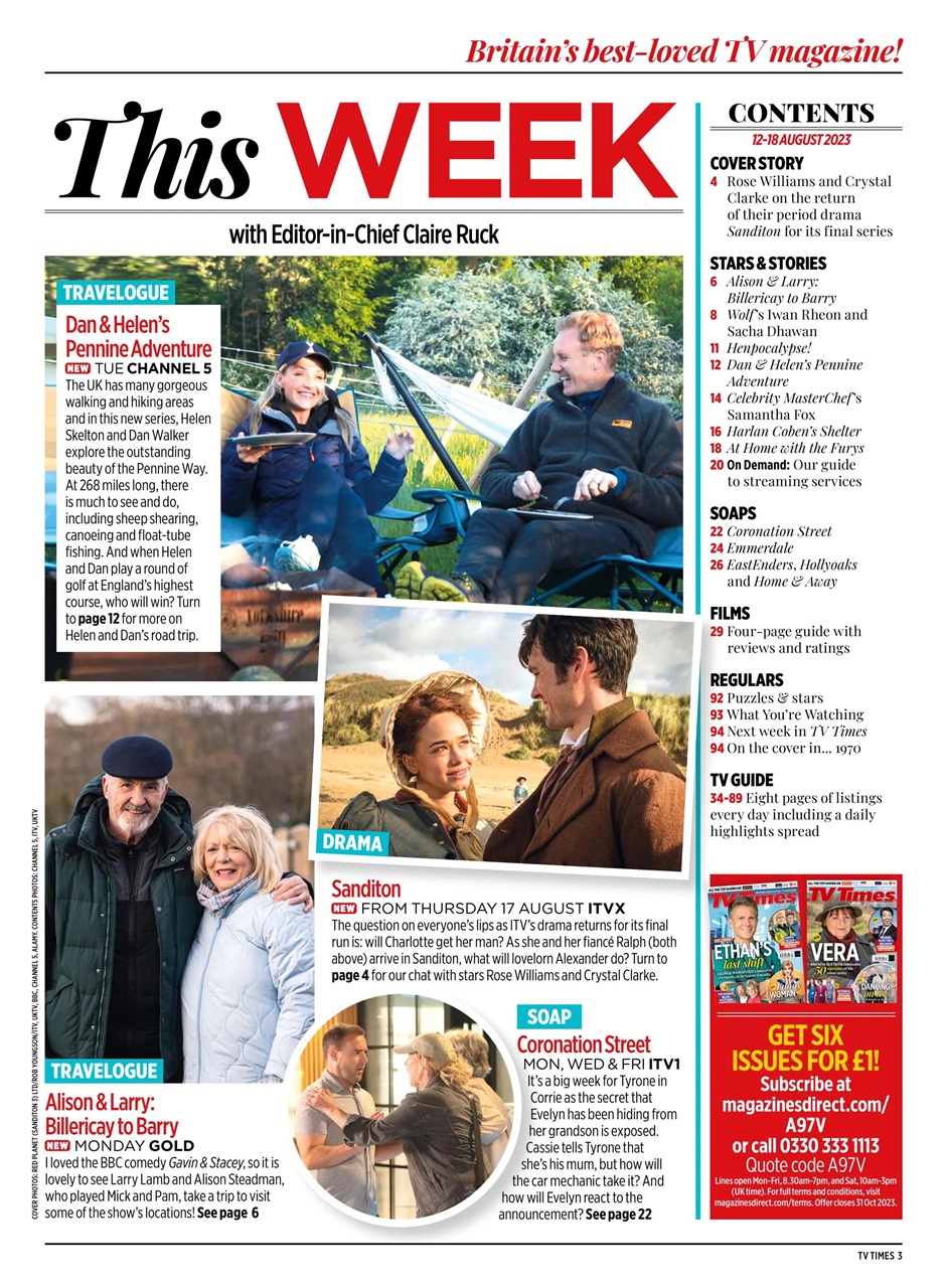 TV Times Preview Pages