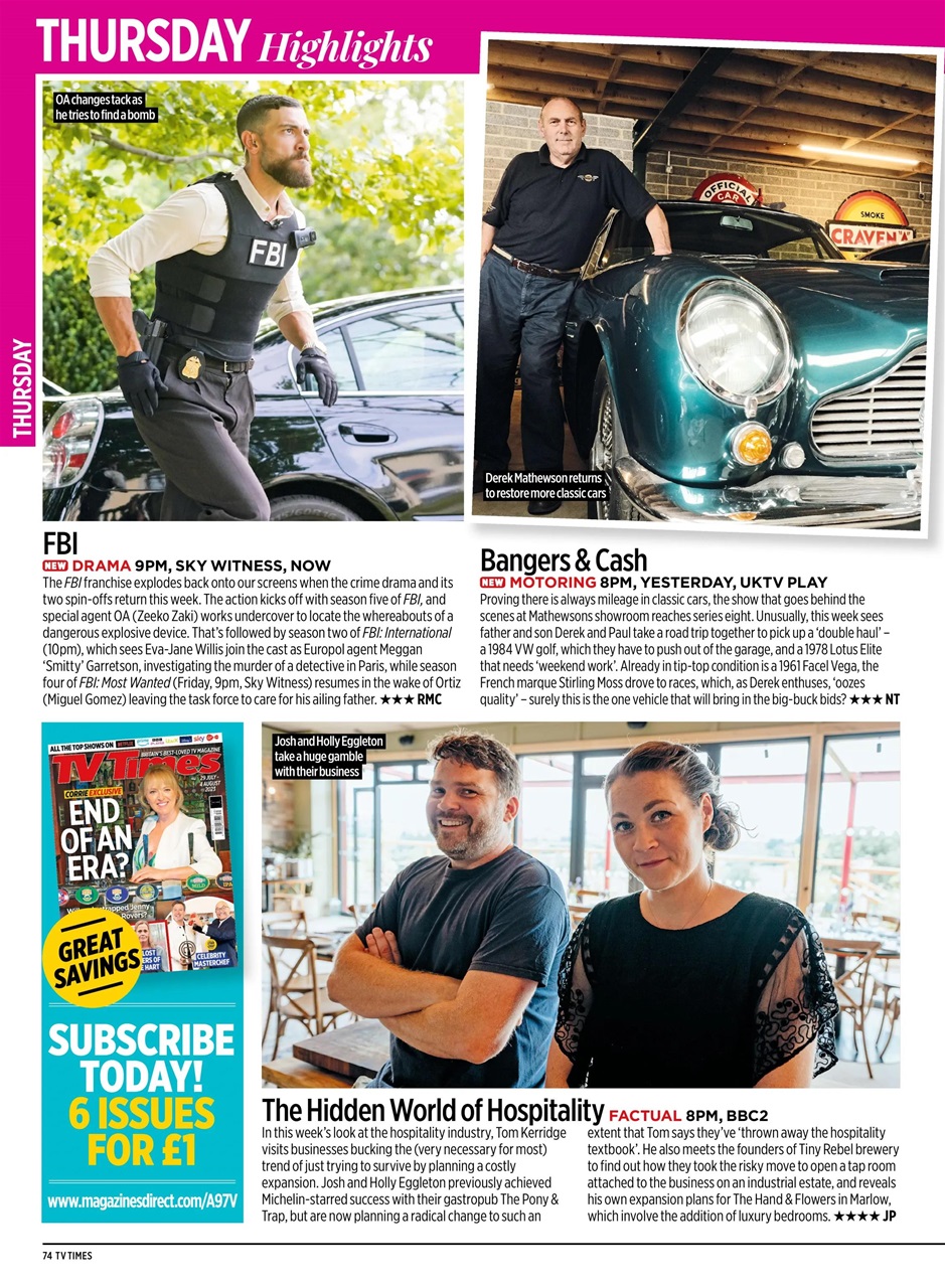 TV Times Preview Pages