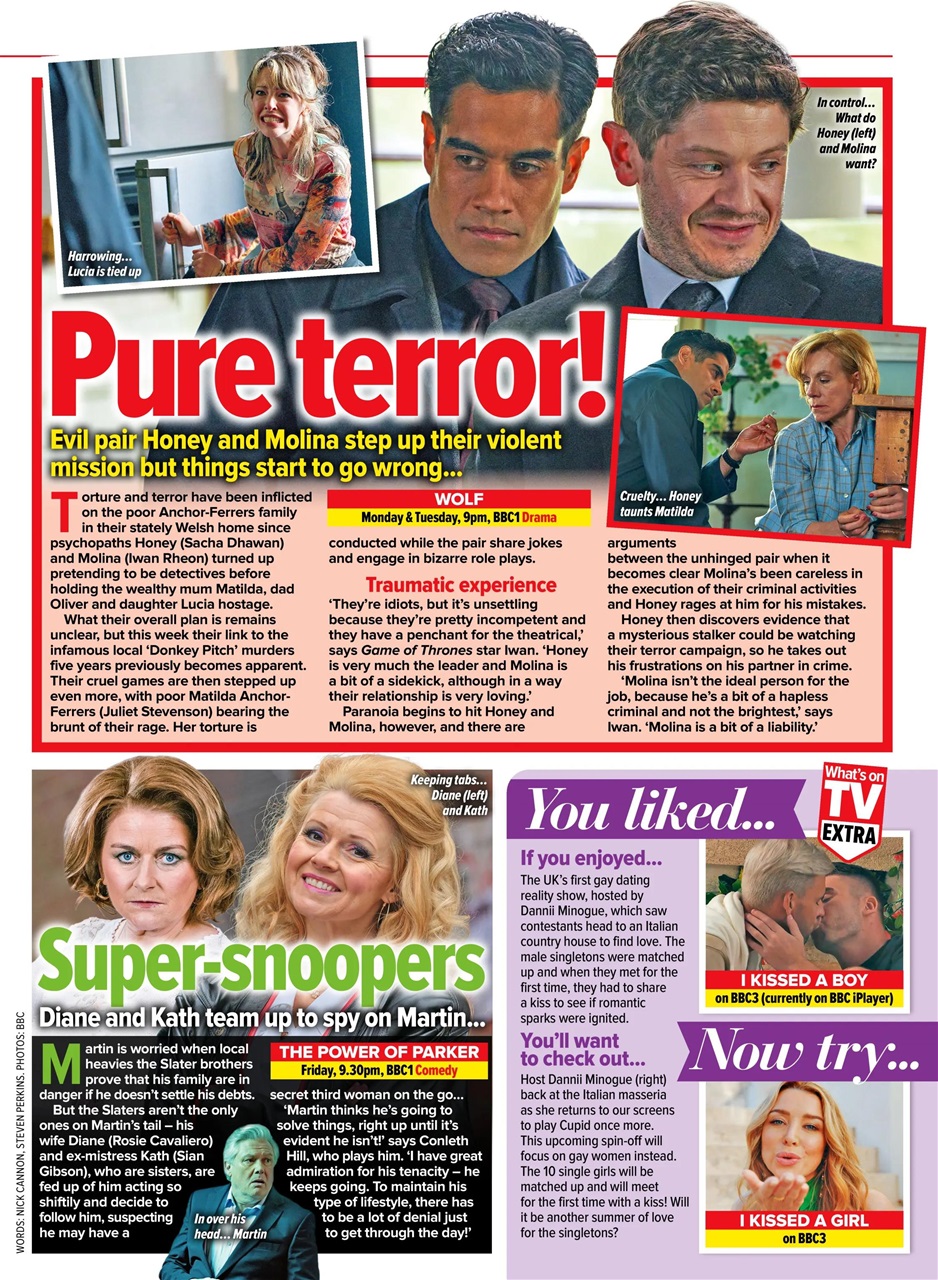 What's on TV Preview Pages