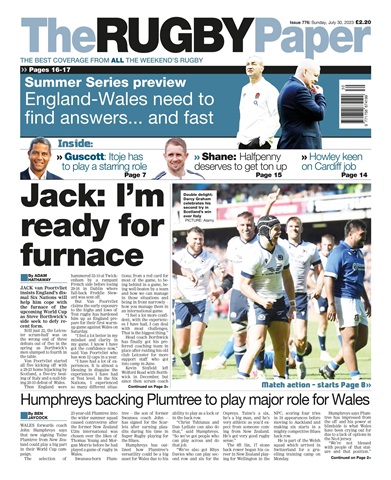 The Rugby Paper issue 30-Jul-2023