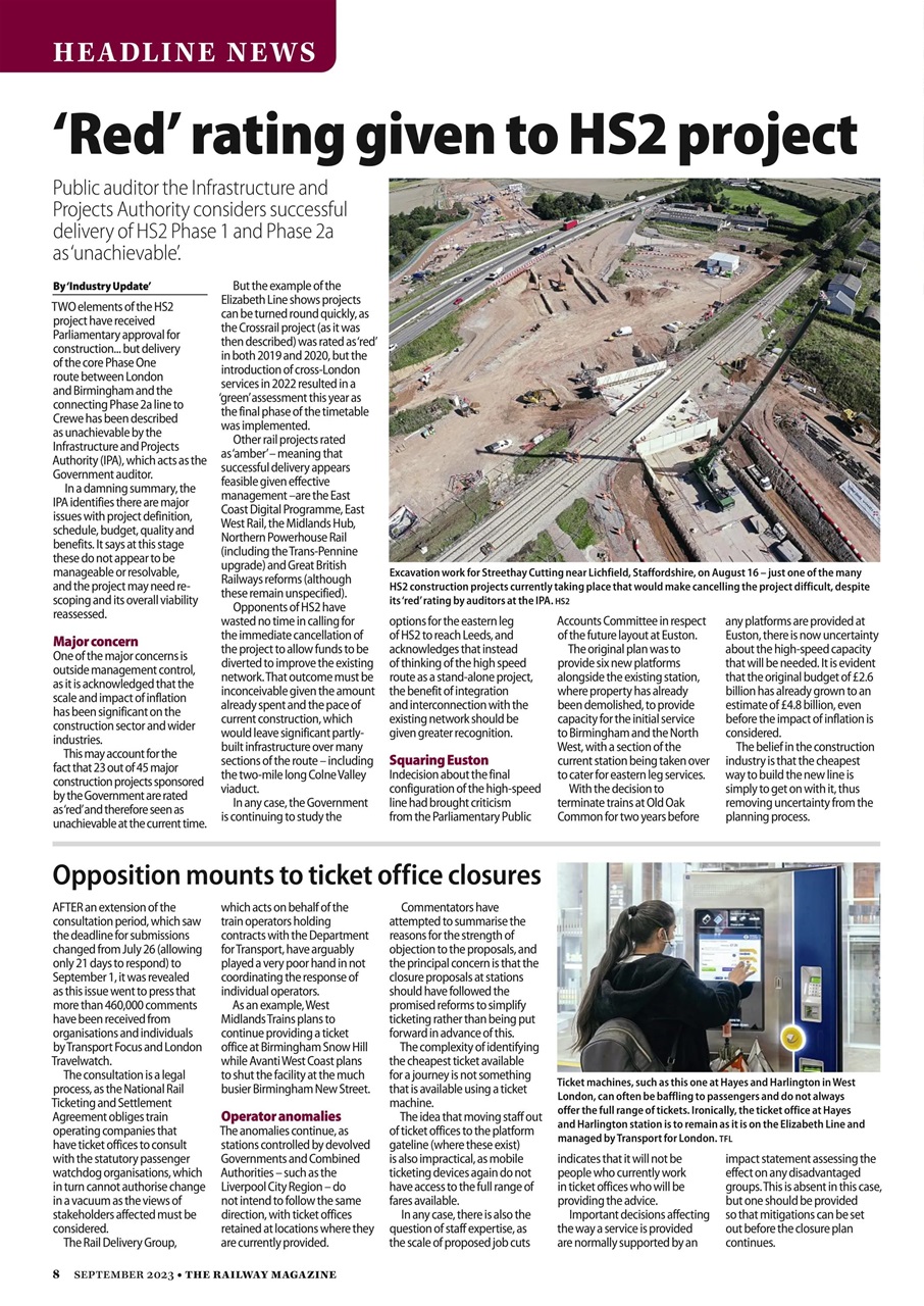 Railway Magazine Preview Pages