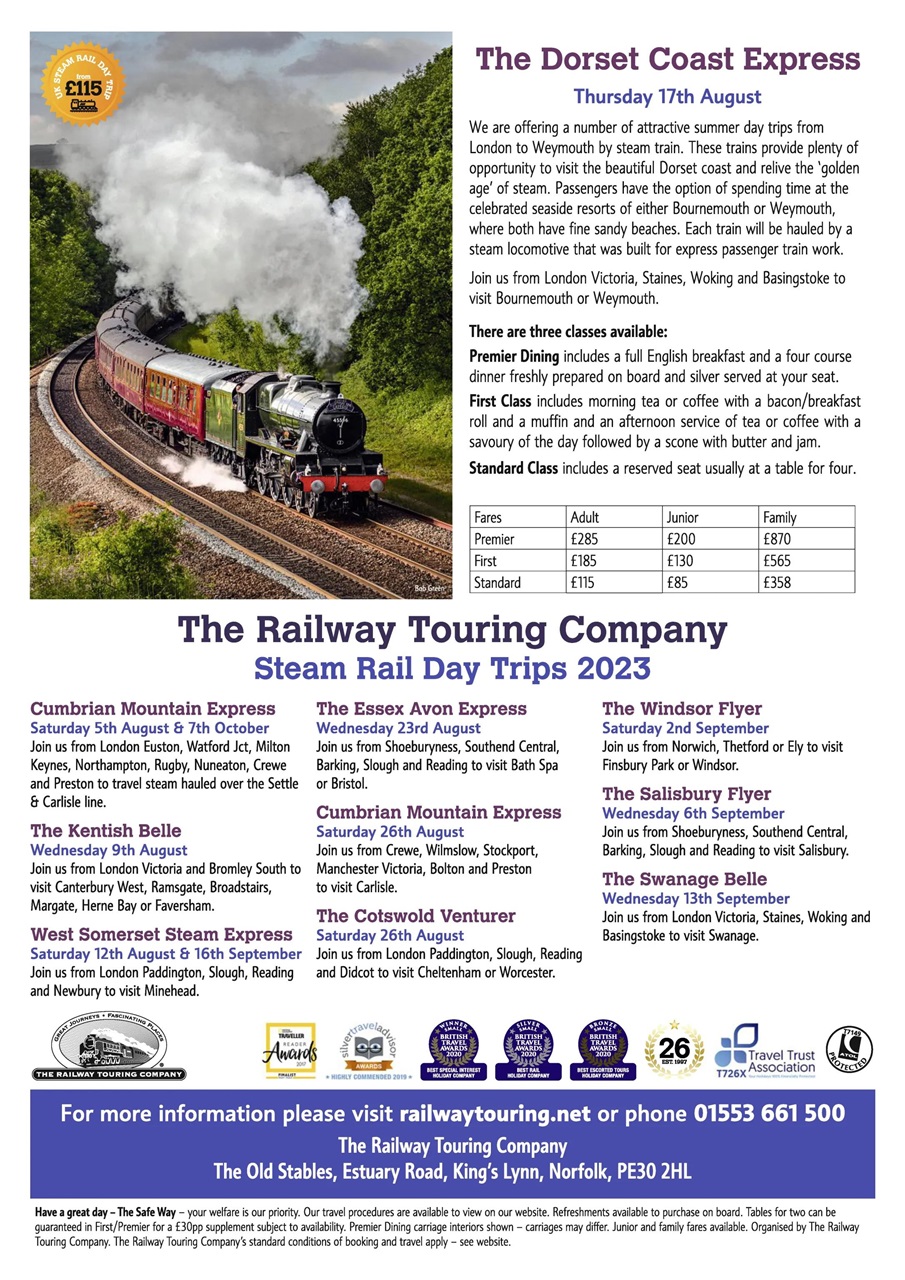Railway Magazine Preview Pages