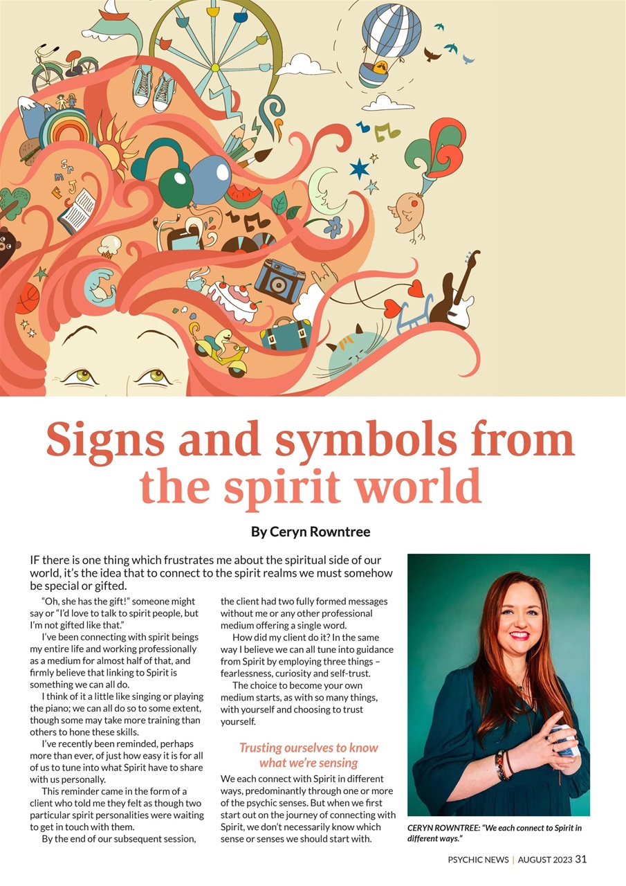 Psychic News Preview Pages