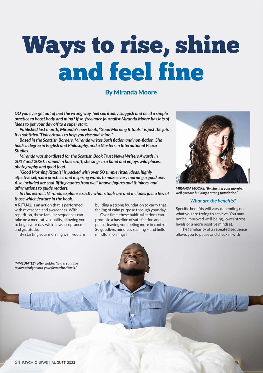 Psychic News Preview Pages