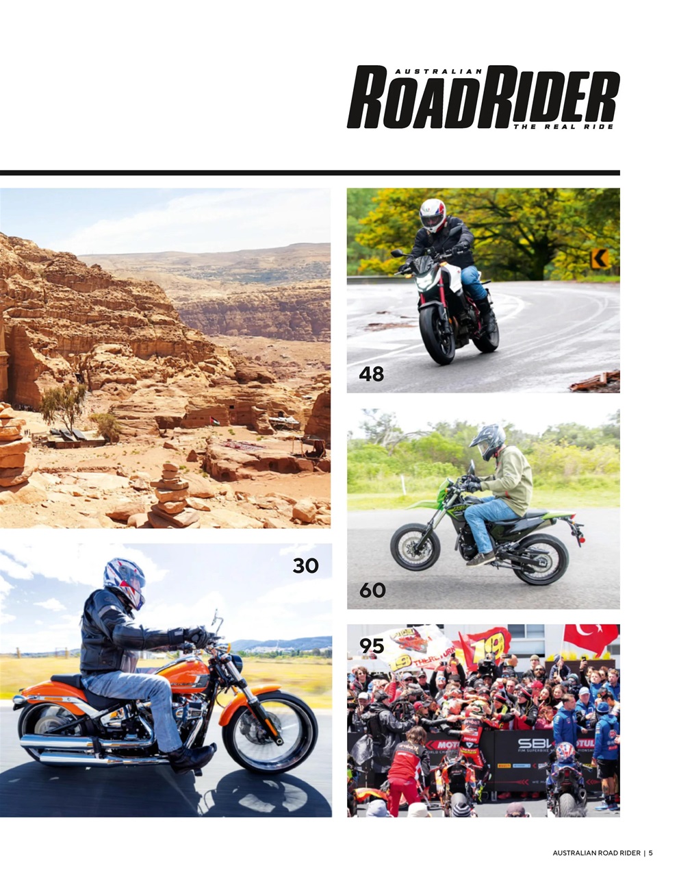Australian Road Rider Preview Pages