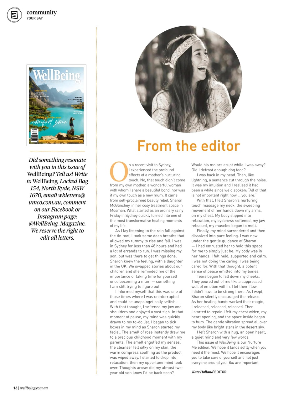 WellBeing Preview Pages