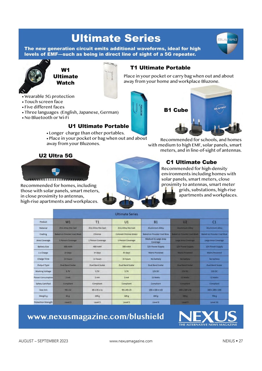 Nexus Magazine Preview Pages