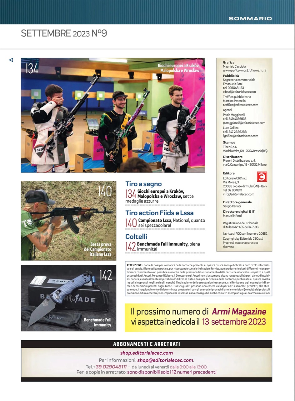 ARMI MAGAZINE Preview Pages