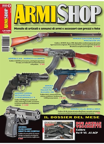 ARMI SHOP issue Settembre 2023
