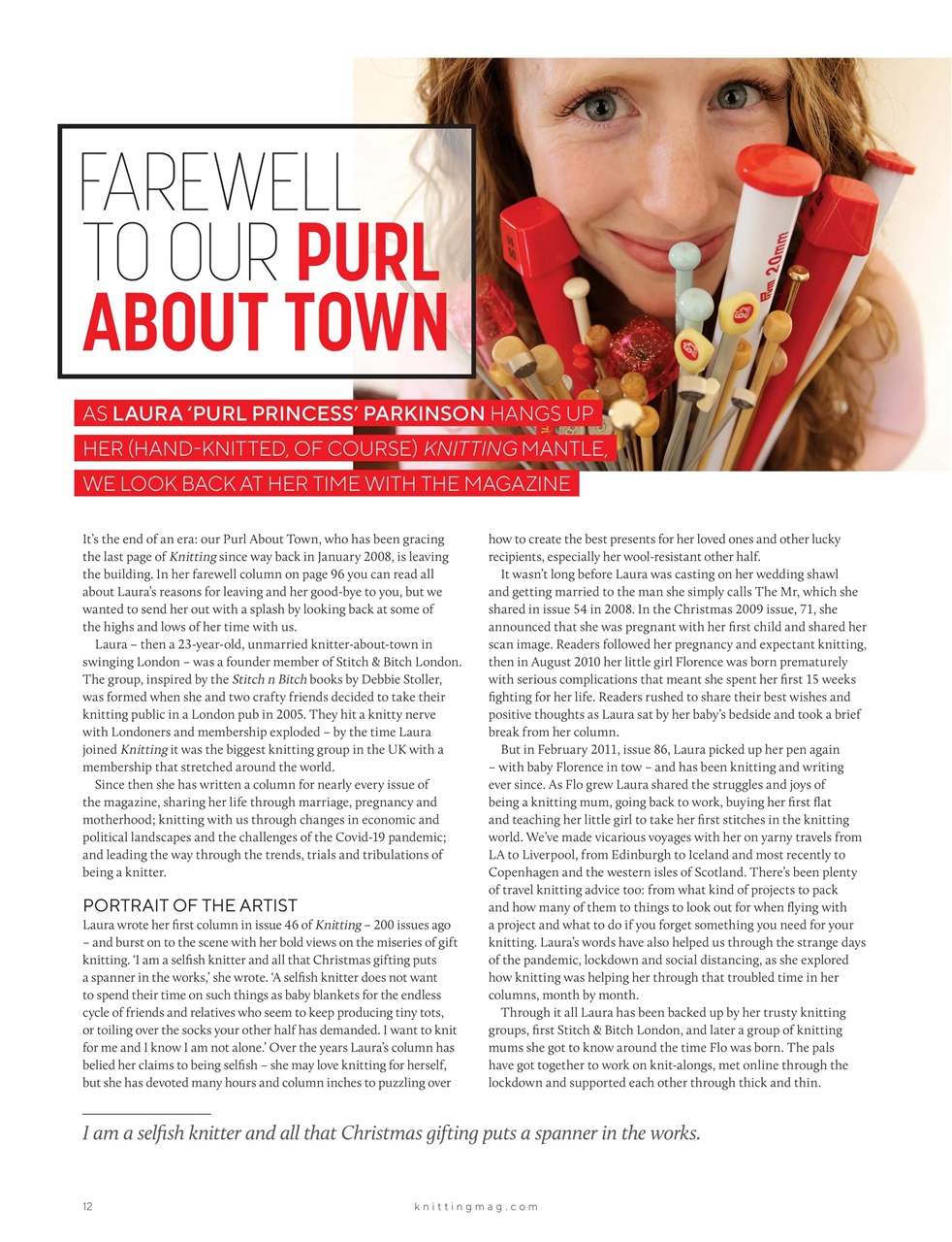 Knitting Preview Pages