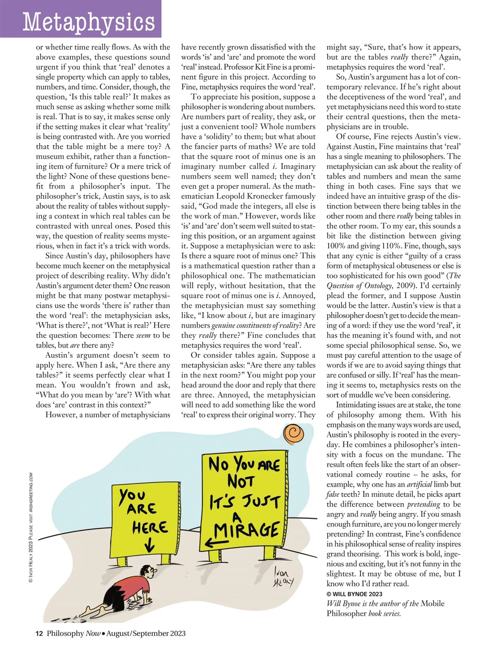 Philosophy Now Preview Pages