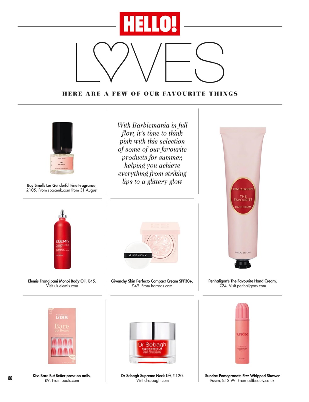 Hello! Magazine Preview Pages