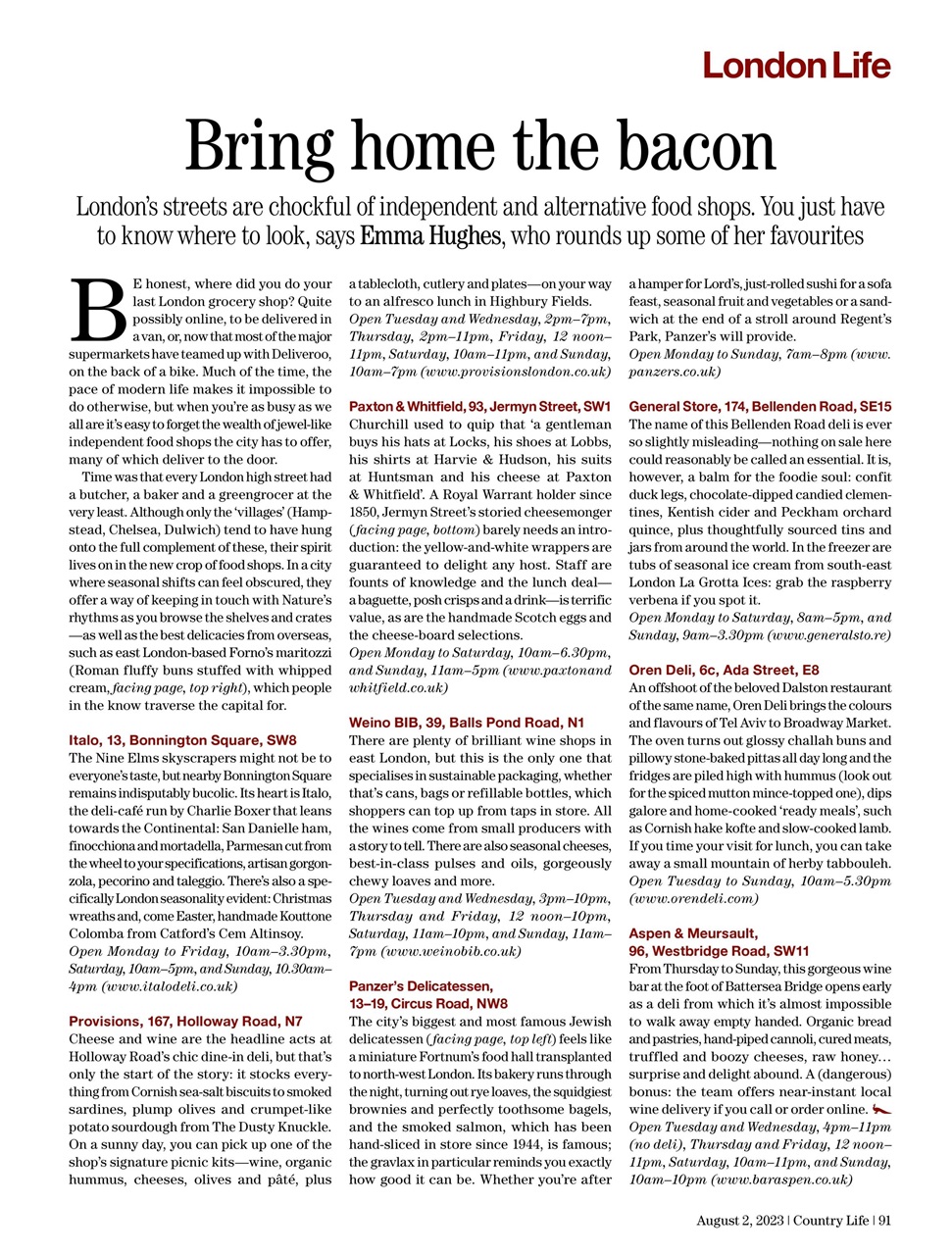 Country Life Preview Pages