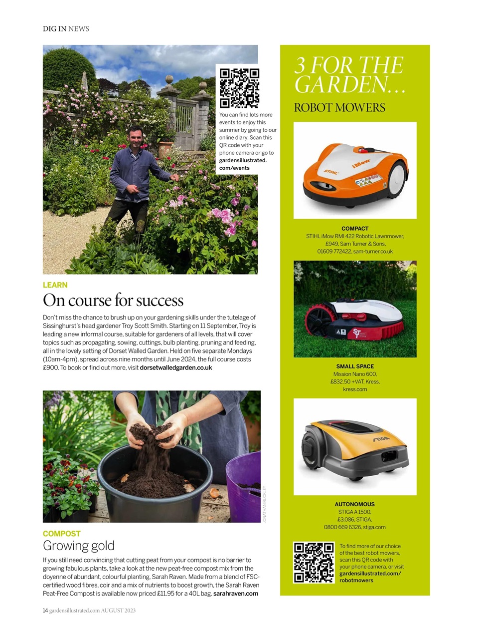 Gardens Illustrated Preview Pages