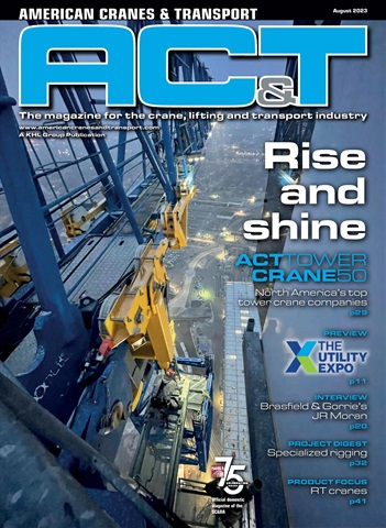 American Cranes & Transport issue July-August 2023