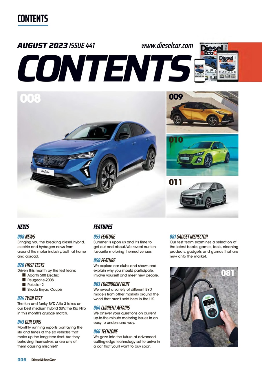 Diesel&EcoCar Magazine Preview Pages