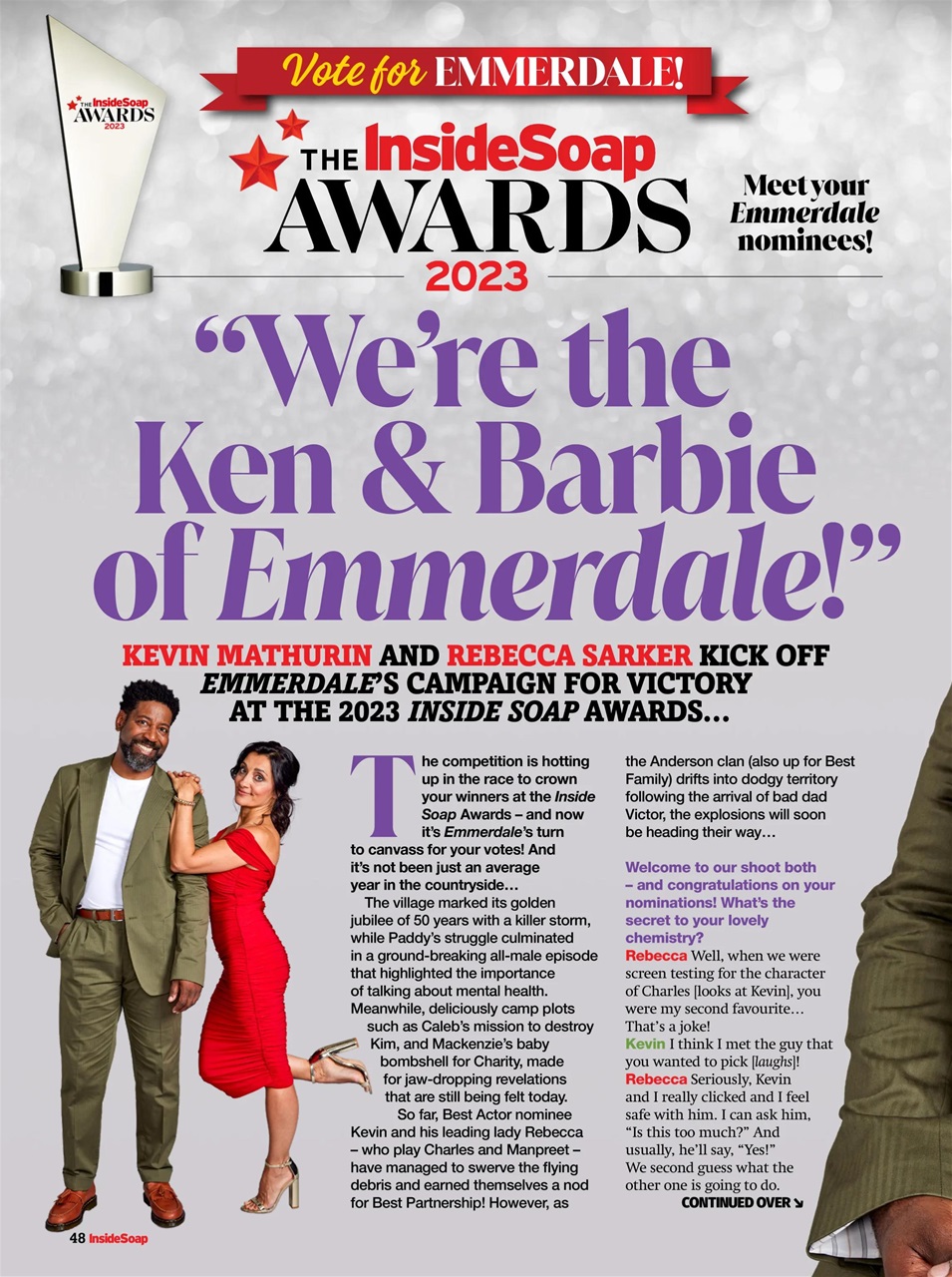 Inside Soap Preview Pages