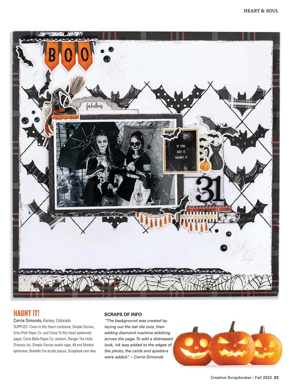 Creative Scrapbooker Preview Pages