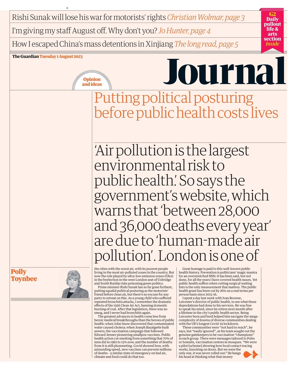 The Guardian Newspaper Preview Pages