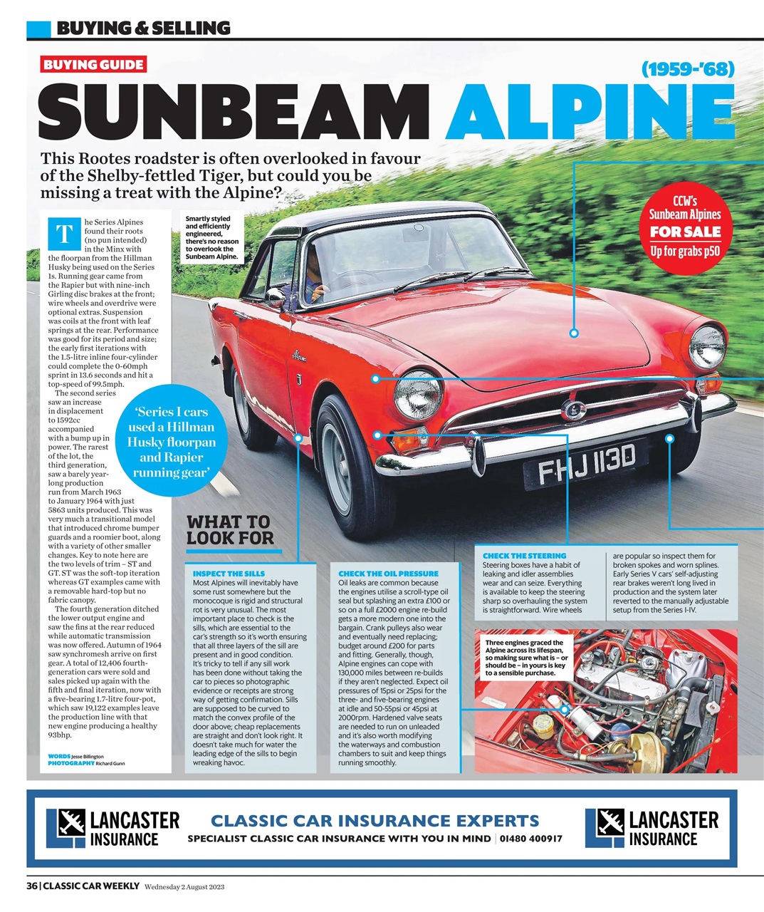 Classic Car Weekly Preview Pages